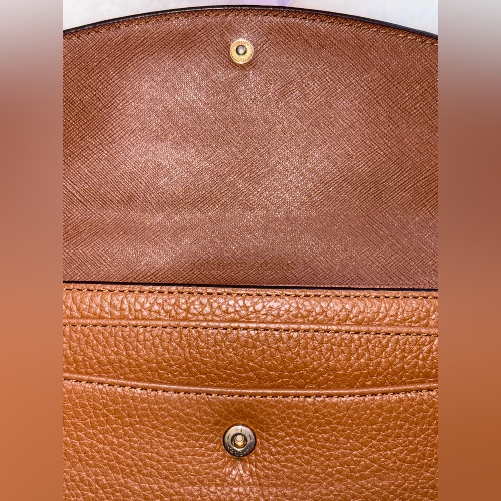 Michael Kors Brown Leather Wallet - Picture 3 of 11